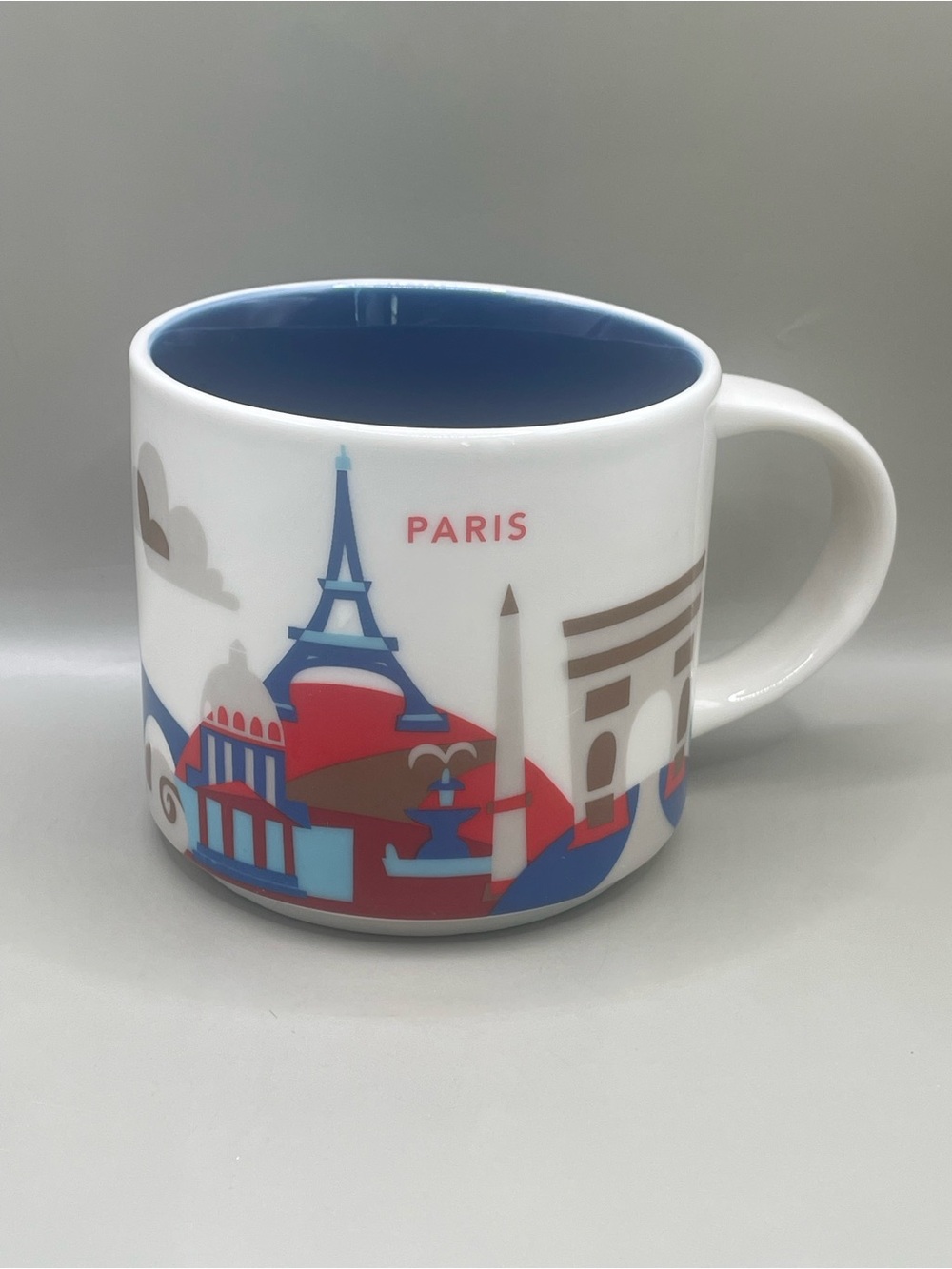 Starbucks NO BOX 2017 Paris "You Are Here" Collection Coffee Tea Mug 14OZ